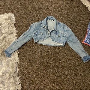 Cropped jacket from Zara